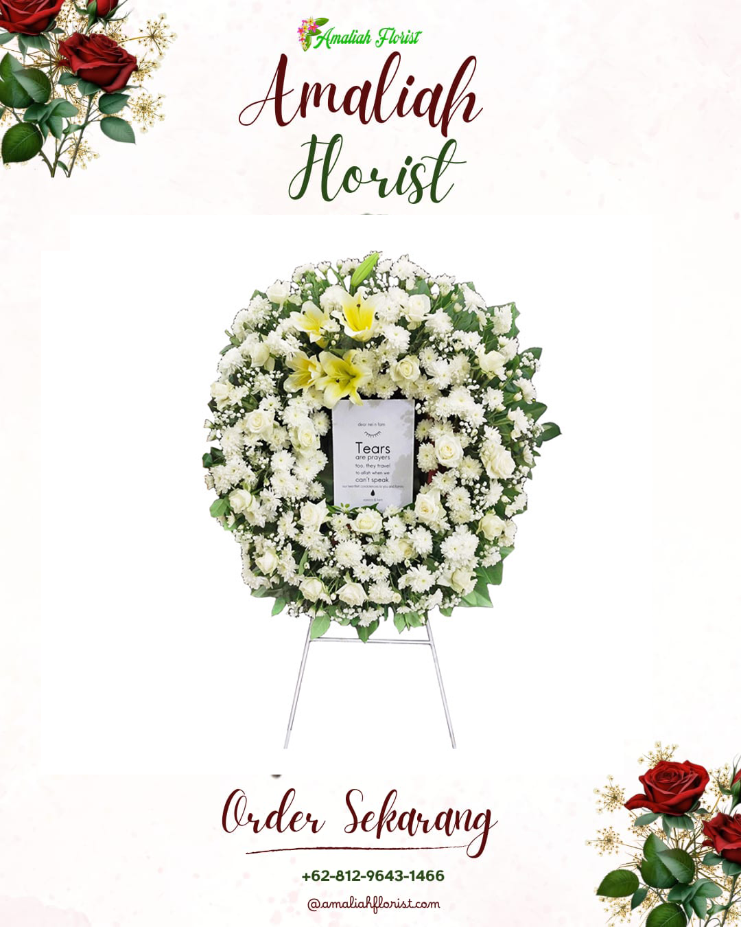 Krans Bunga Duka Bekasi terdekat